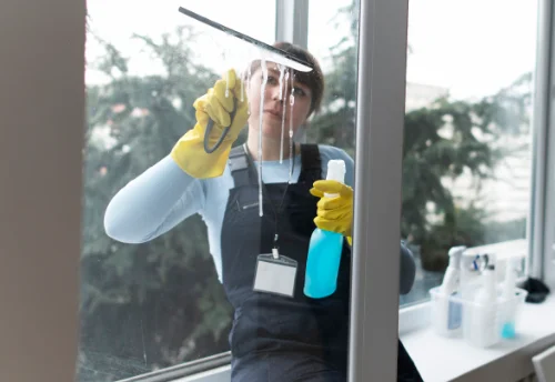 Nettoyage de vitres intérieures et extérieures à Crévoux